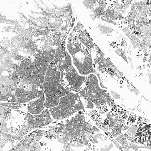 Vienna figure-ground diagram & city map FIGUREGROUNDS