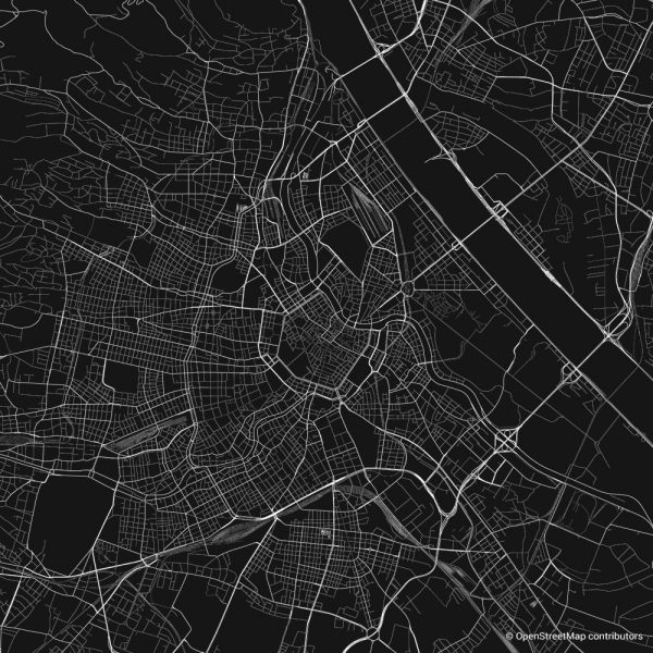 vienna figure ground diagram Schwarzplan