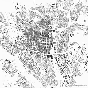 wiesbaden figure ground diagram Schwarzplan