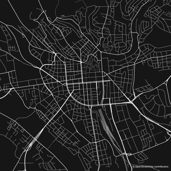wiesbaden figure ground diagram Schwarzplan