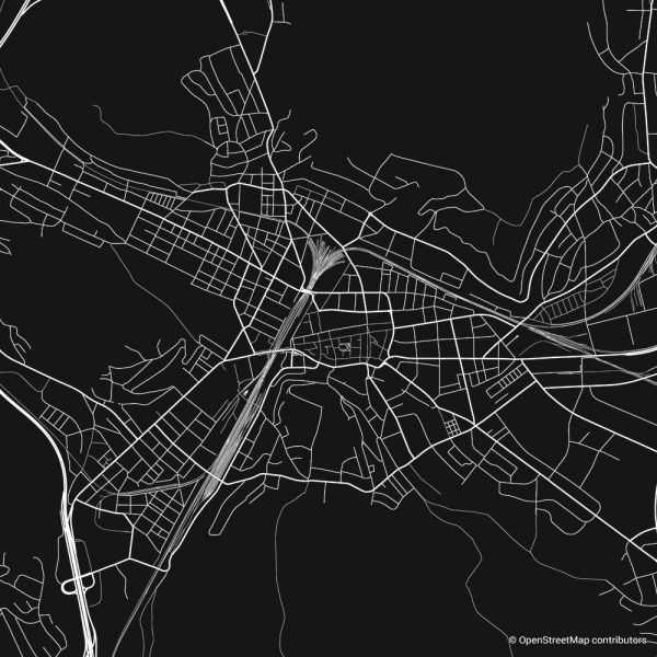 winterthur figure ground diagram Schwarzplan