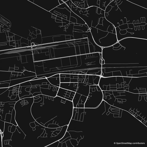 wolfsburg figure ground diagram Schwarzplan