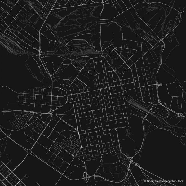 yekaterinburg figure ground diagram Schwarzplan