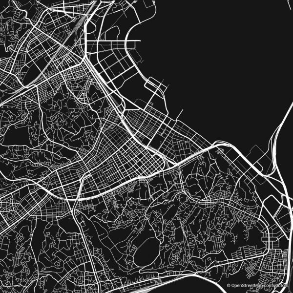 yokohama figure ground diagram Schwarzplan